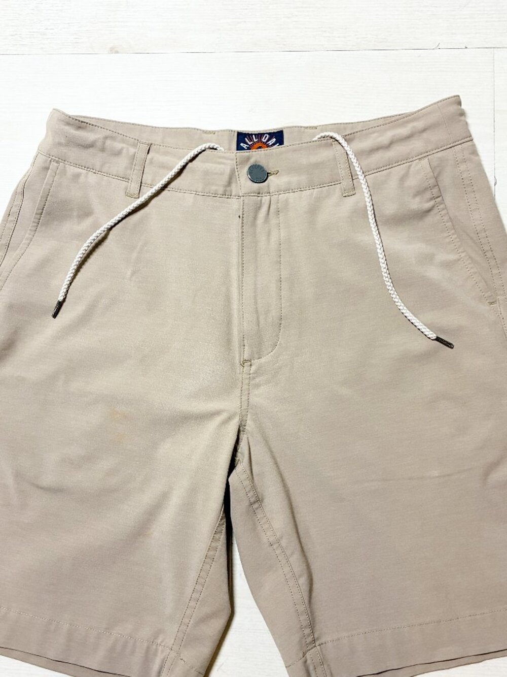 Faherty Men's All Day Hybrid Shorts Kakhi 2.0 Size 30